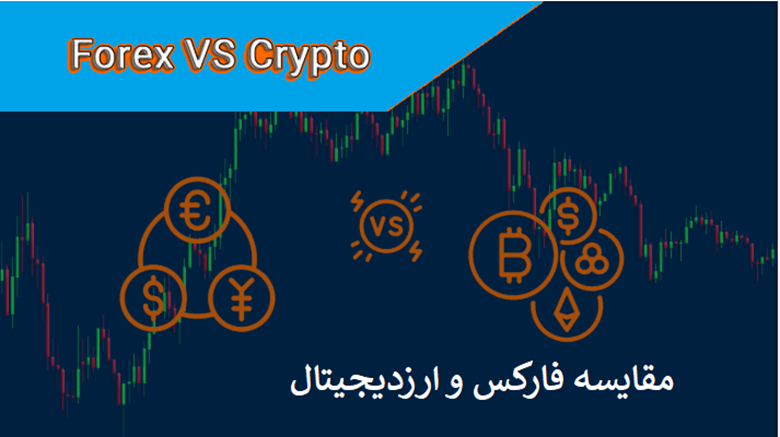 مقایسه فارکس و ارز دیجیتال: جنبههای کلیدی