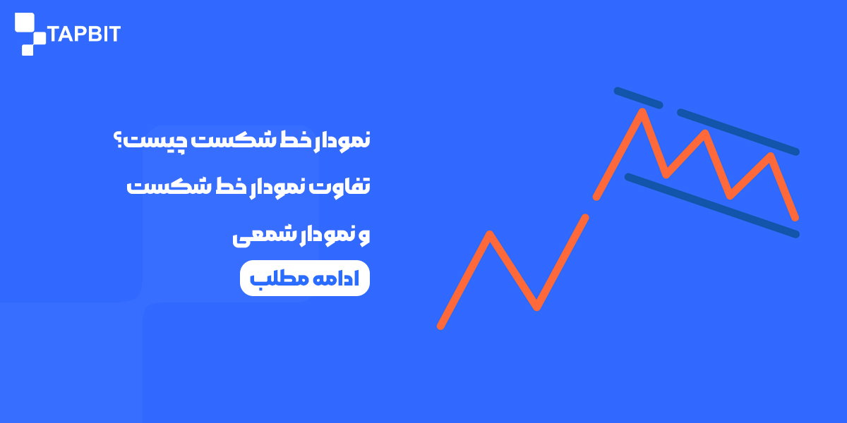 نمودار خط شکست چیست؟ + تفاوت نمودار خط شکست و نمودار شمعی